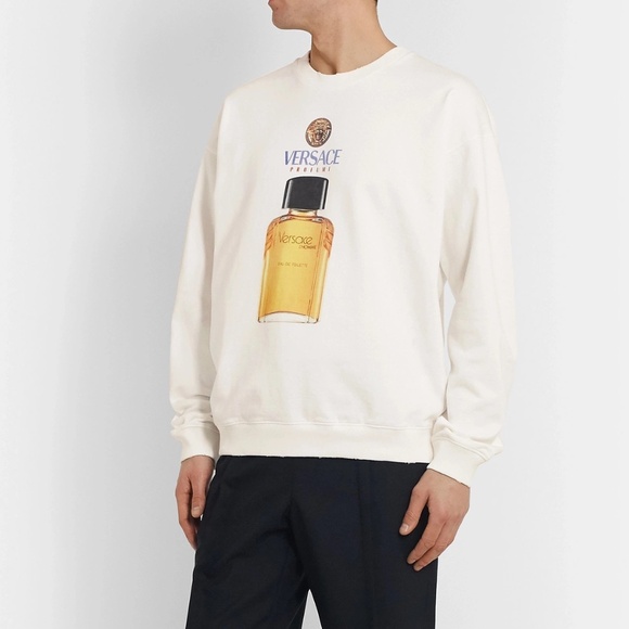 AUTHENTIC new VERSACE runway PULLOVER sz L - Picture 2 of 11